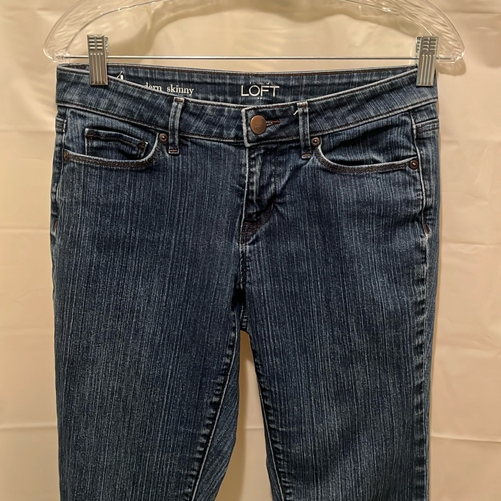 The Loft Outlet jeans. Modern Skinny, size 4.